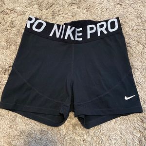 Nike Pro spandex shorts